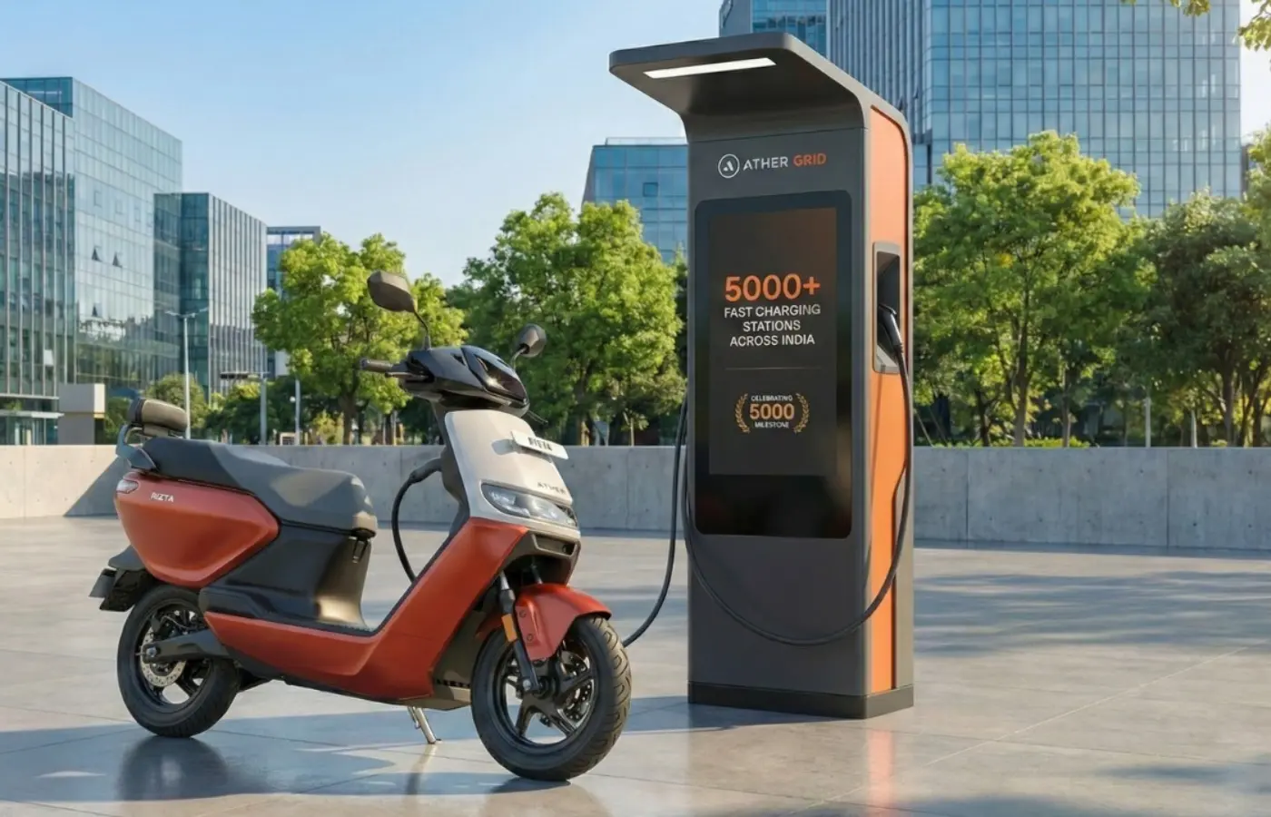 Ather fast charging network